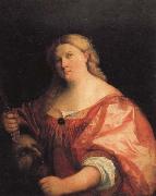 Palma Vecchio Judith with the Head of Holofernes oil painting reproduction